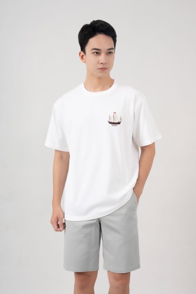 Áo Phông Nam Oversize GENEROS MF010124003ON TS10