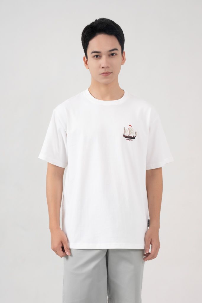 Áo Phông Nam Oversize GENEROS MF010124003ON TS10