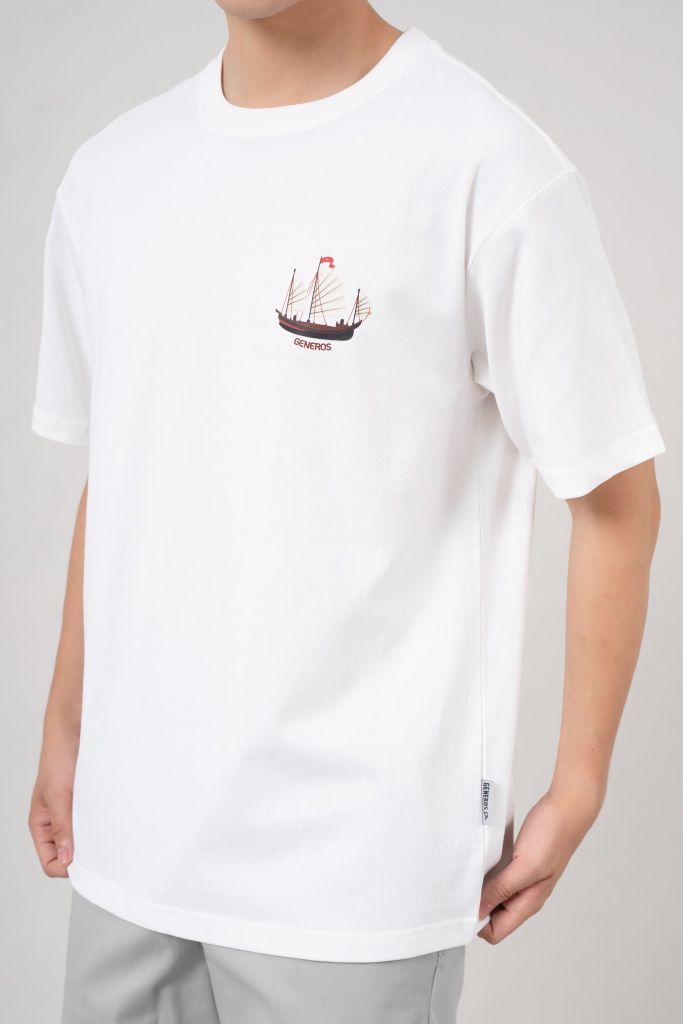 Áo Phông Nam Oversize GENEROS MF010124003ON TS10