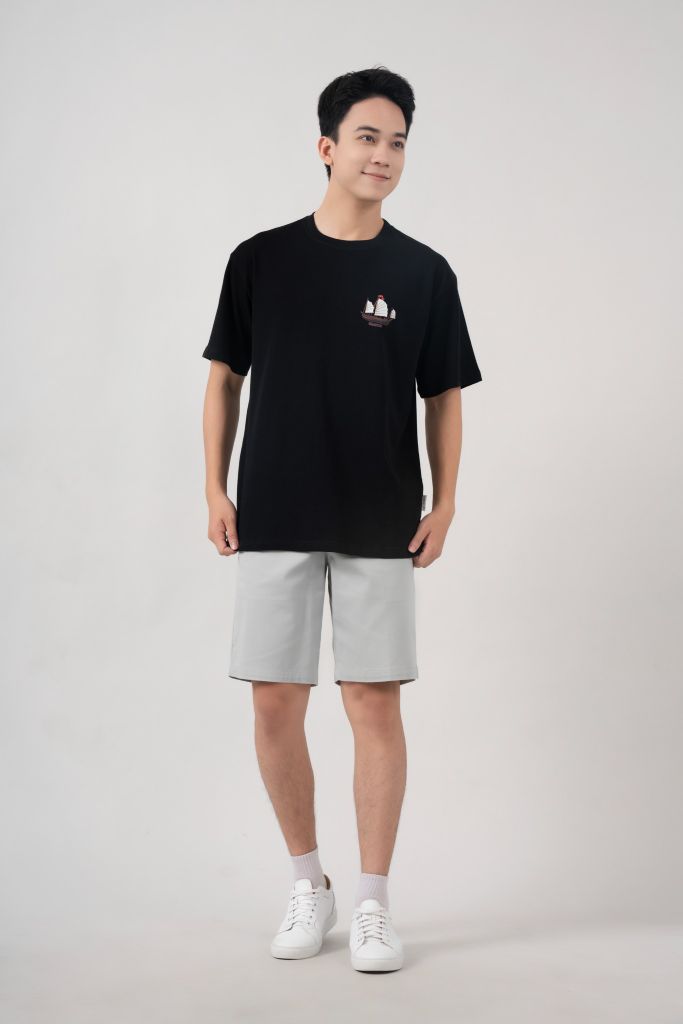 Áo Phông Nam Oversize GENEROS MF010124003ON TS10