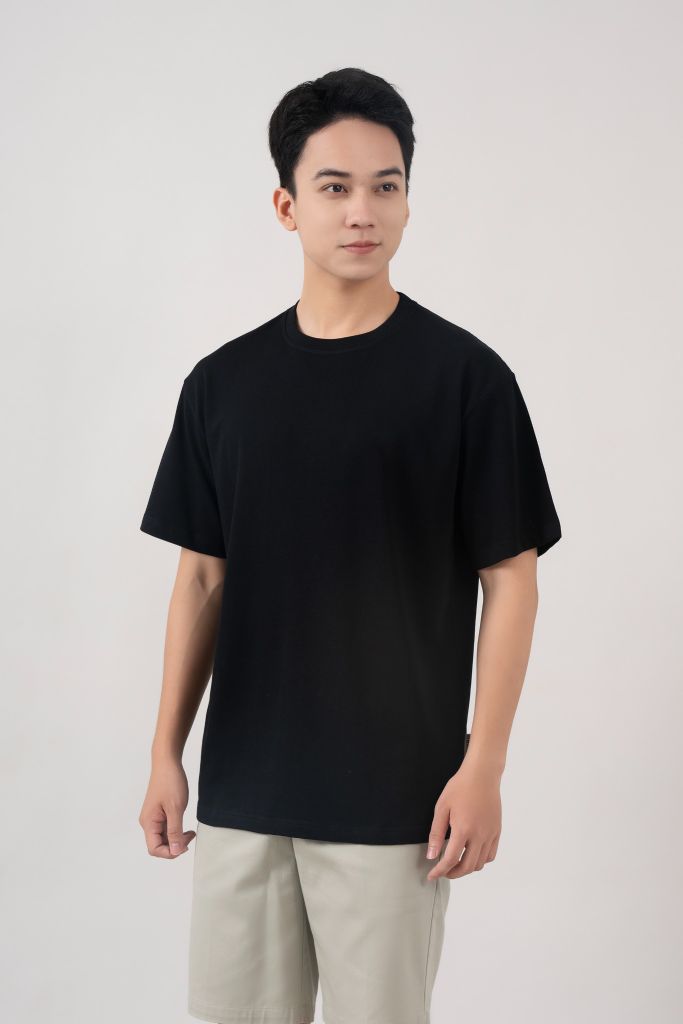 Áo Phông Nam Oversize GENEROS MF010124003ON Trơn