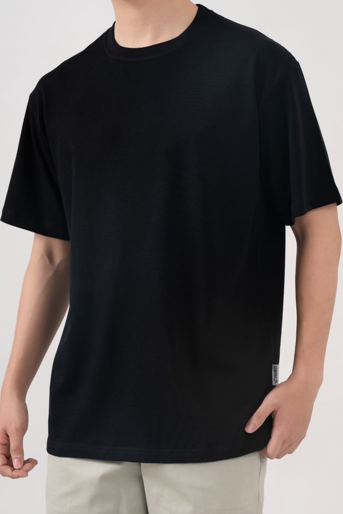 Áo Phông Nam Oversize GENEROS MF010124003ON Trơn