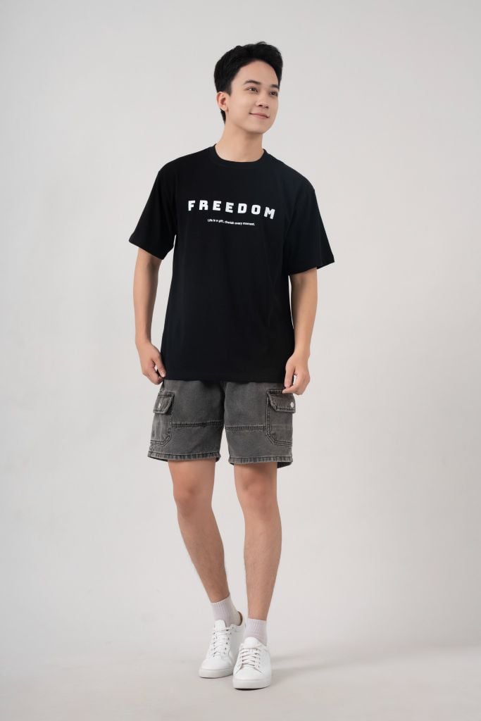 Áo Phông Nam Oversize GENEROS MF010124003ON TS13