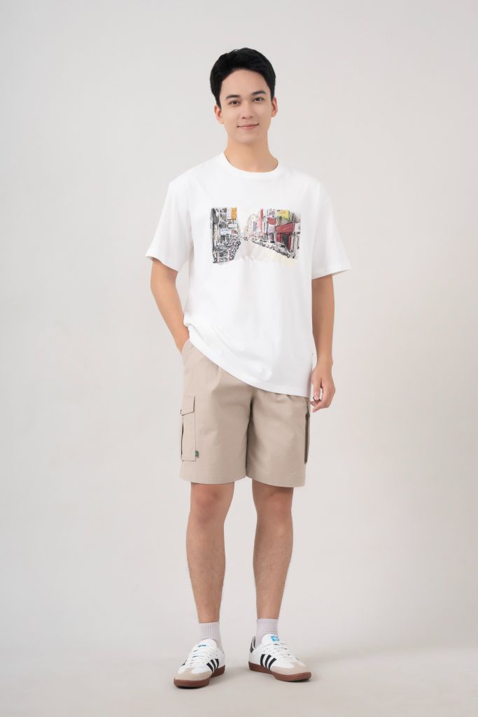 Áo Phông Nam Oversize GENEROS MF010124003ON TS12