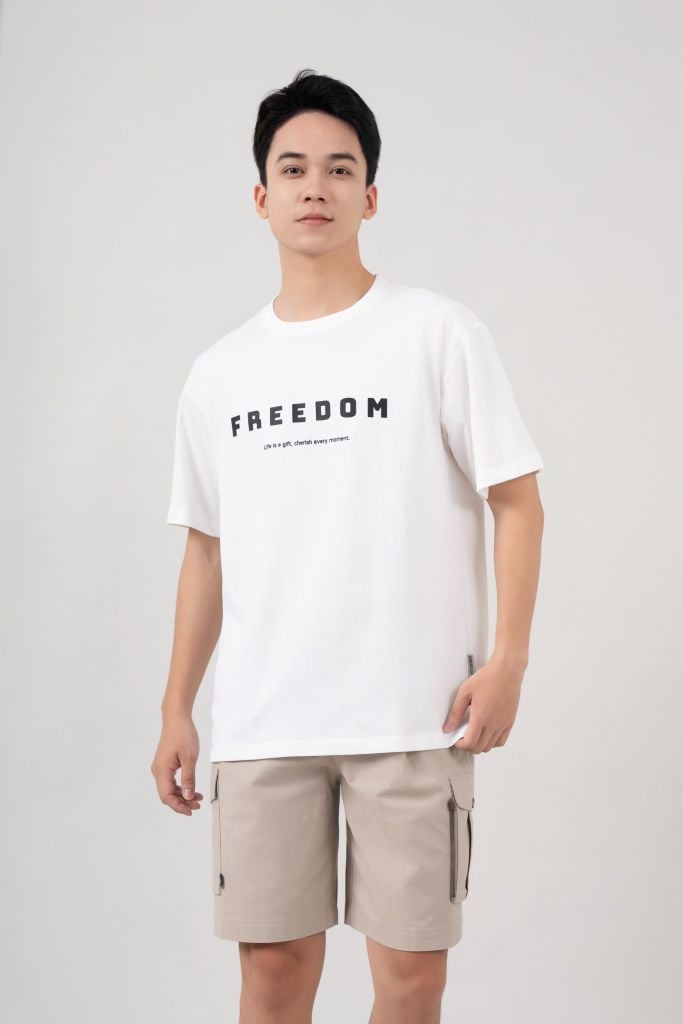 Áo Phông Nam Oversize GENEROS MF010124003ON TS13