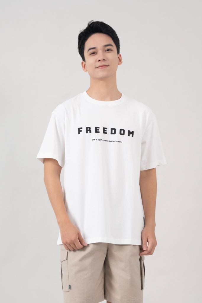 Áo Phông Nam Oversize GENEROS MF010124003ON TS13