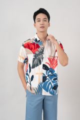 Áo Sơ Mi Lanh Nam Cộc Tay Regular GENEROS 010124035MF #2
