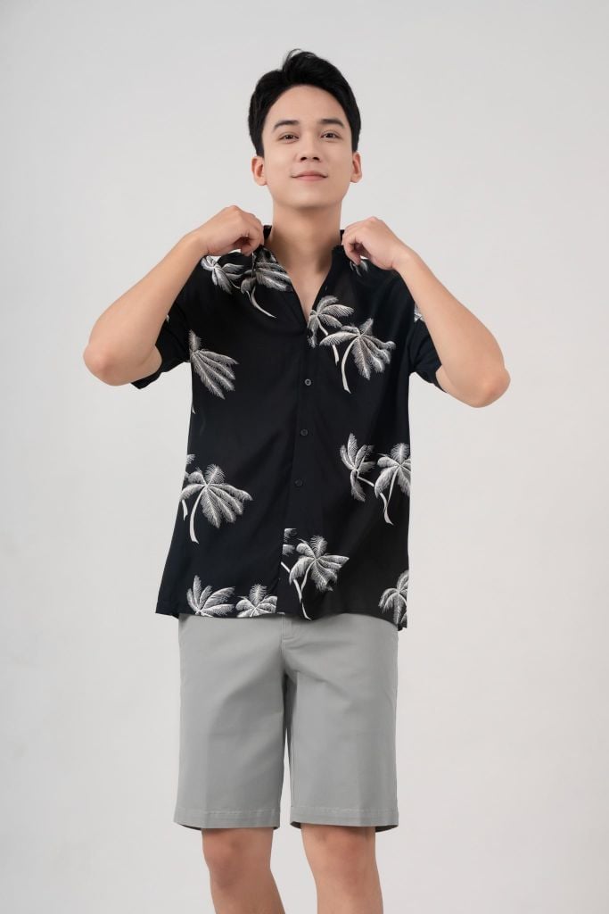 Áo Sơ Mi Lanh Nam Cộc Tay Regular GENEROS 010124035MF #3