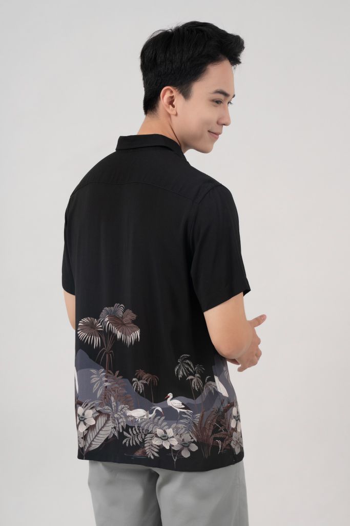 Áo Sơ Mi Lanh Nam Cộc Tay Regular GENEROS 010124035MF #4