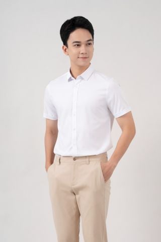 Áo Sơ Mi Nam Cộc Tay Slimfit GENEROS ATF039 010124121MF