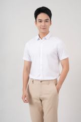 Áo Sơ Mi Nam Cộc Tay Slimfit GENEROS AT039 010124121MF