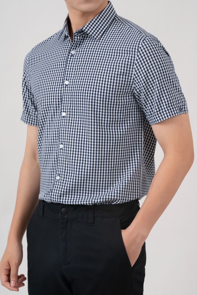 Áo Sơ Mi Nam Cộc Tay Slimfit GENEROS AK540  010124121MF