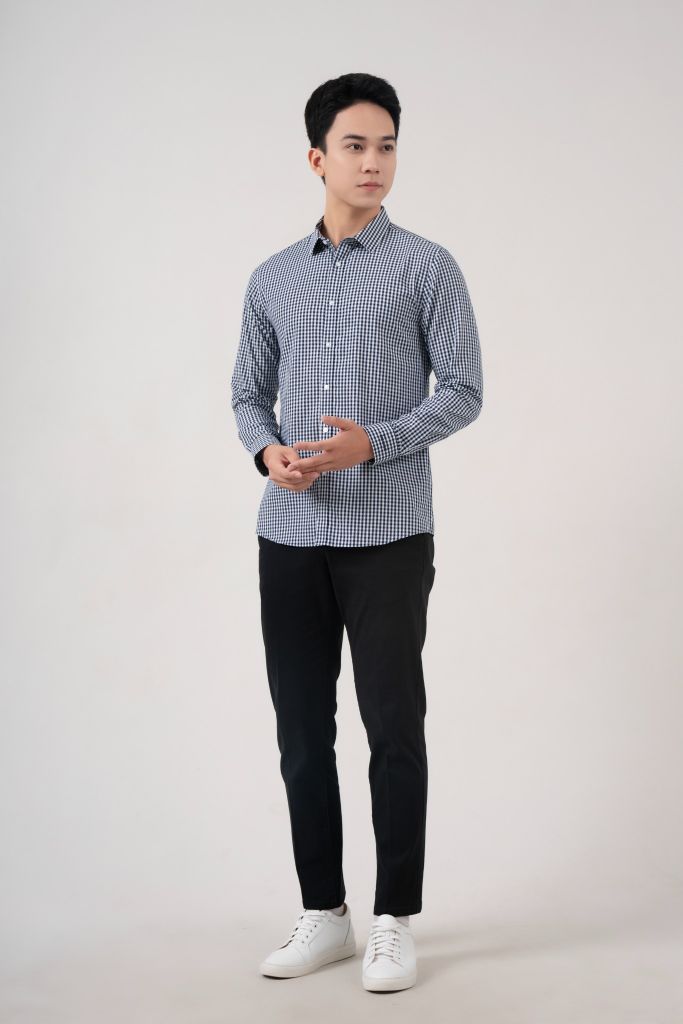 Áo Sơ Mi Nam Dài Tay Slimfit GENEROS AK540  010124077MF
