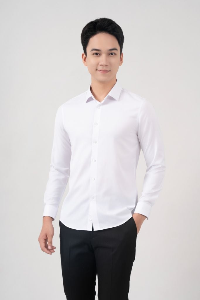 Áo Sơ Mi Dài Tay Slimfit GENEROS 010124169MFON