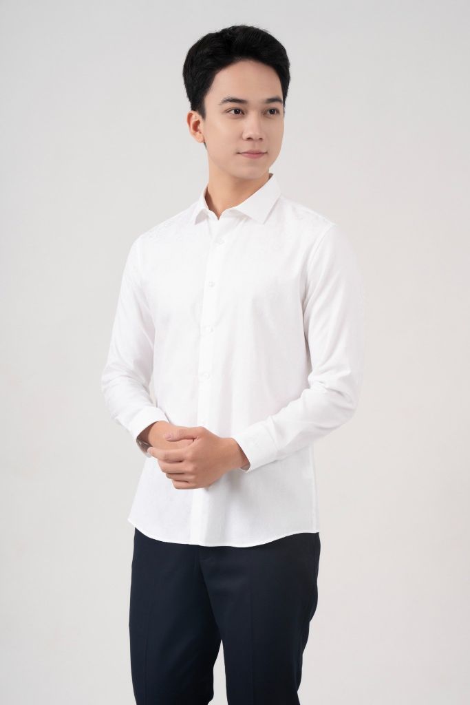 Áo Sơ Mi Nam Dài Tay Slimfit GENEROS 010124079MF