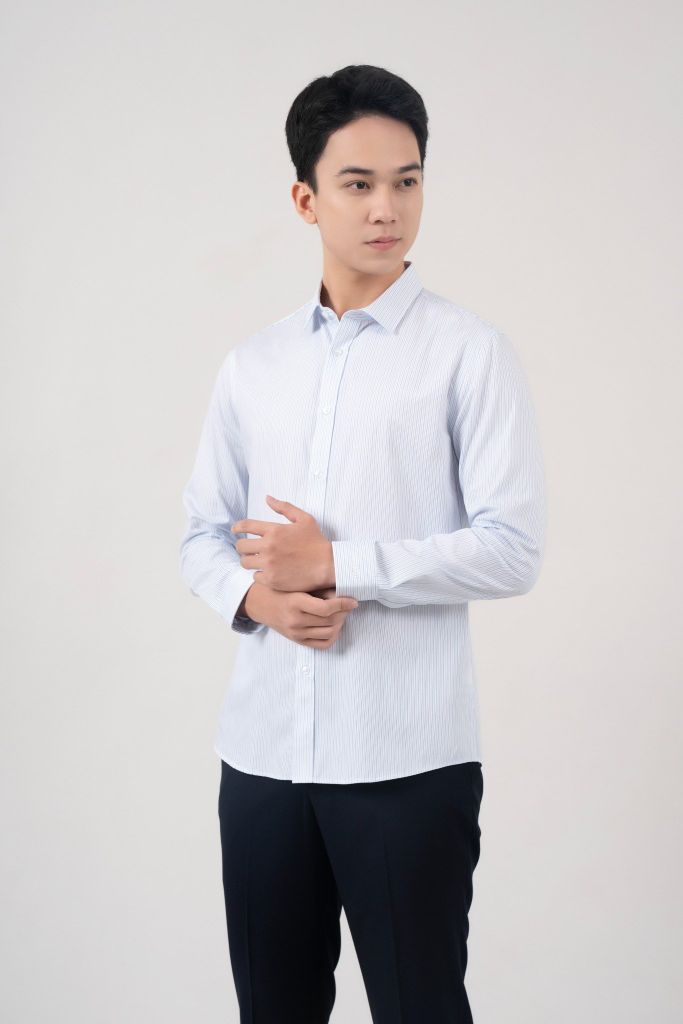 Áo Sơ Mi Nam Dài Tay Slimfit GENEROS  AD149  010124077MF