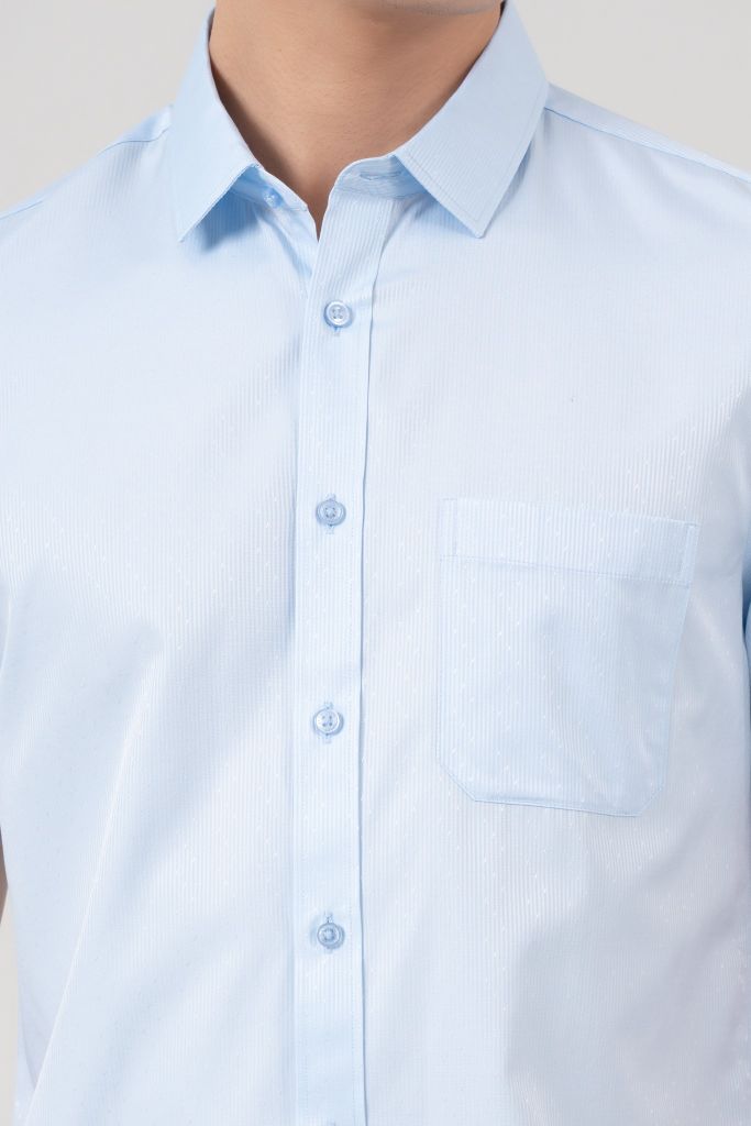 Áo Sơ Mi Nam Cộc Tay Slimfit GENEROS ADF175   010124121MF