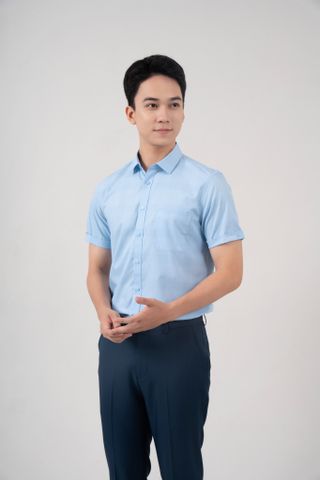 Áo Sơ Mi Nam Cộc Tay Slimfit GENEROS AK520 010124121MF