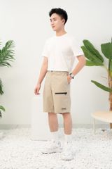 Quần Short Nam GENEROS MF010125008 Vàng Nhạt