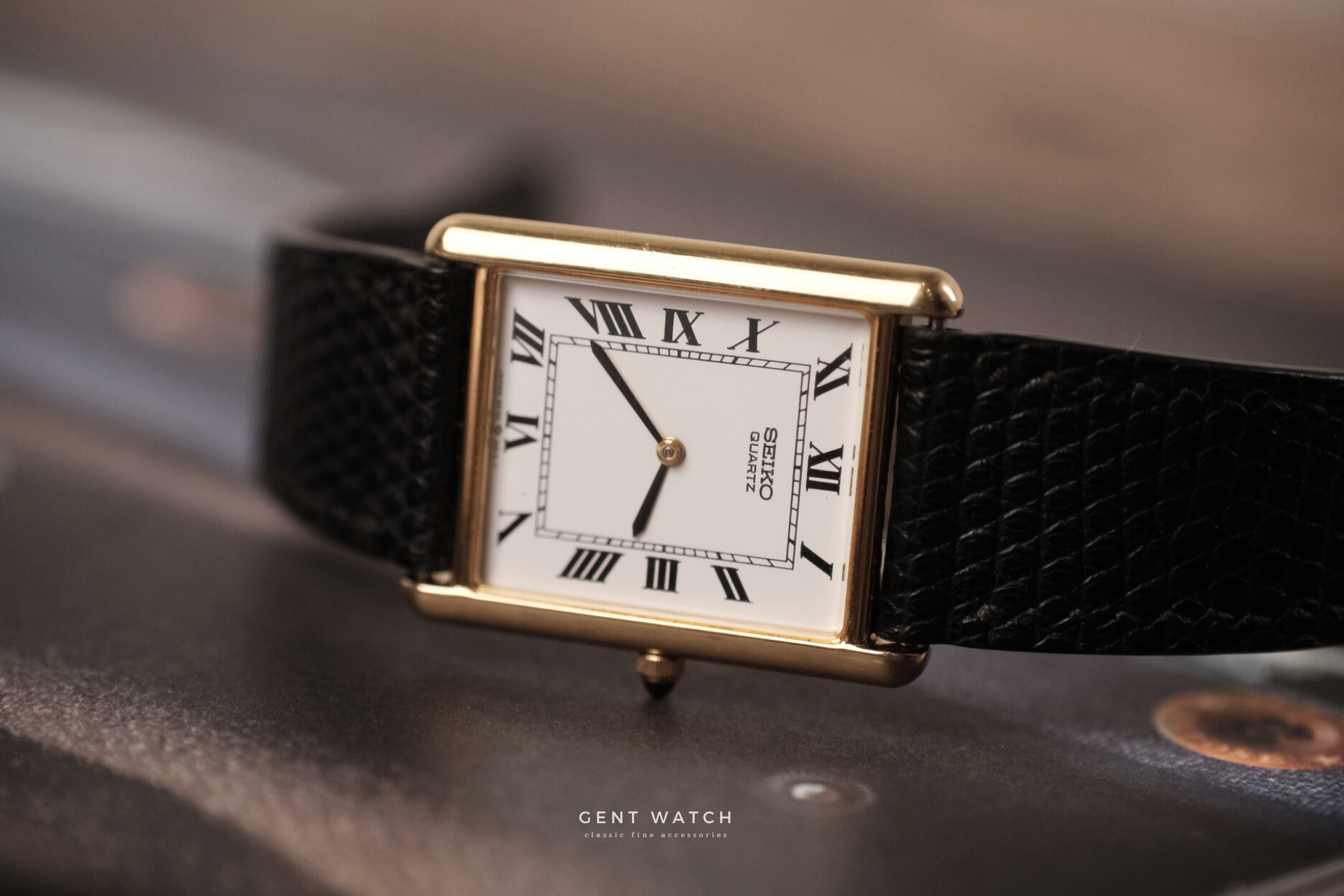 SEIKO セイコー 5P30-5A89 スクエア タンクTANK Seiko Tank 5P30 - 5A89 – Gent