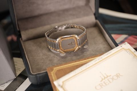 SEIKO CREDOR 2F70-5480 18KT刻印 稼働