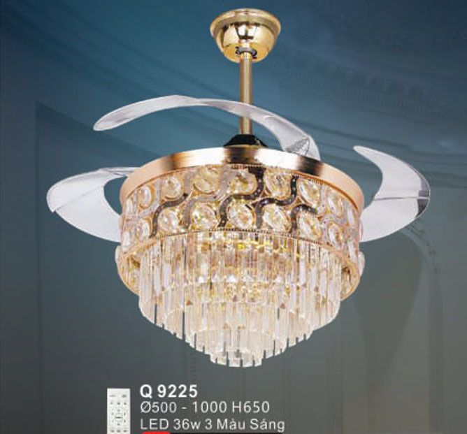 QUẠT ĐÈN TRANG TRÍ QN-Q9225