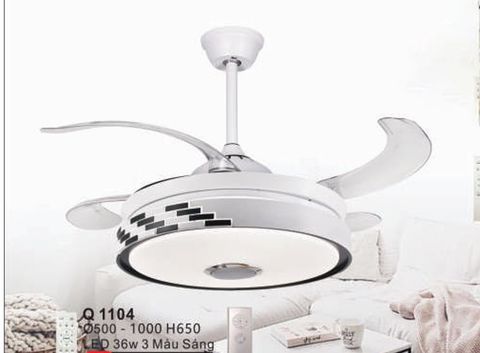  QUẠT ĐÈN TRANG TRÍ QN - Q 1104 