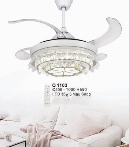  QUẠT ĐÈN TRANG TRÍ QN- Q 1103 