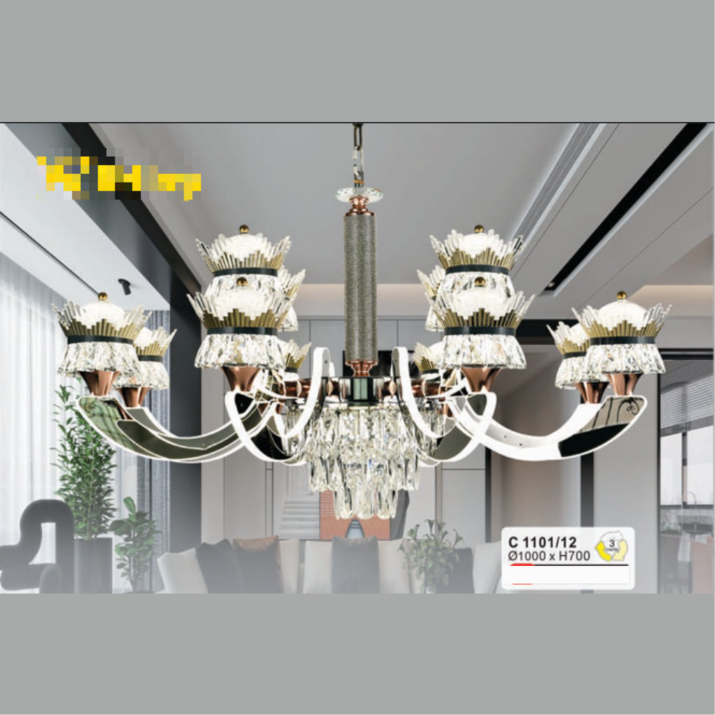 ĐÈN CHÙM QN- C1101/12