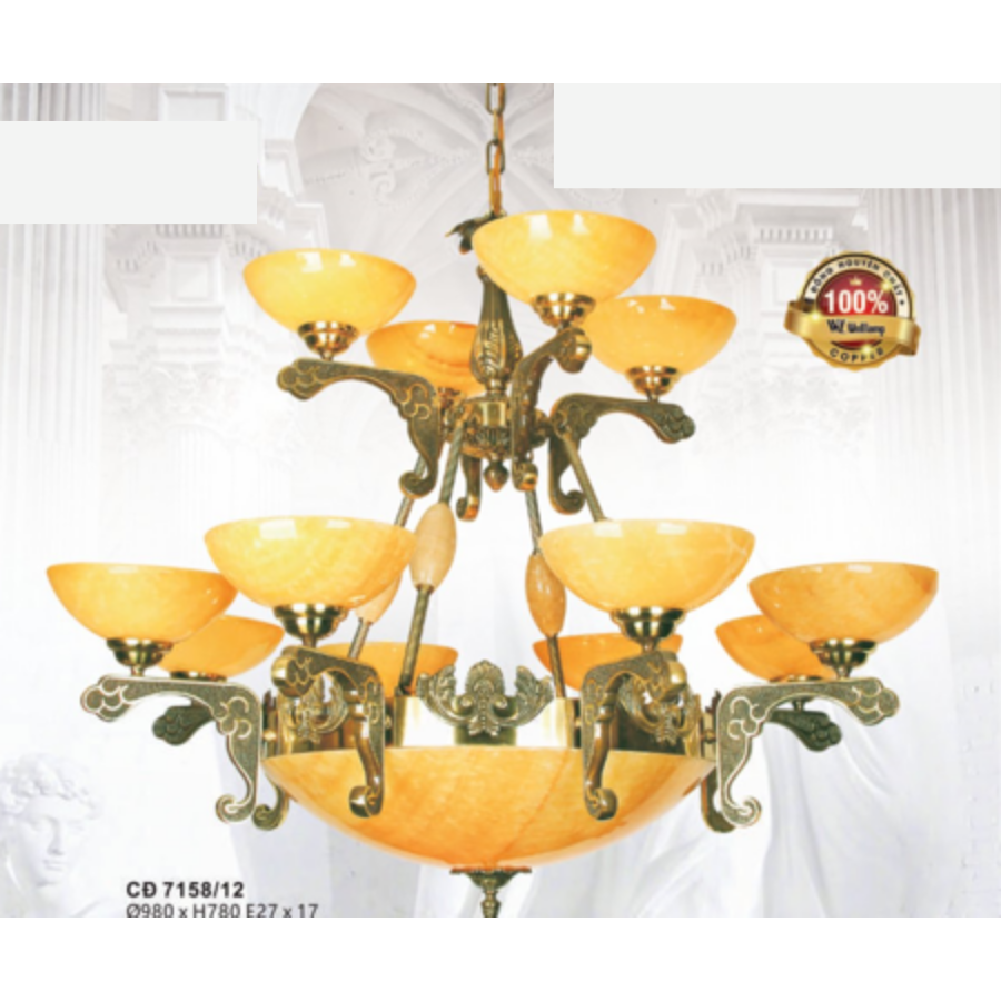 ĐÈN CHÙM QN-CĐ 7158/12