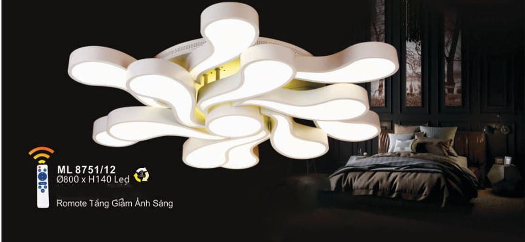 ĐÈN ỐP TRẦN QN - ML 8751/12