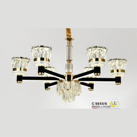  ĐÈN CHÙM QN-C9855/6 