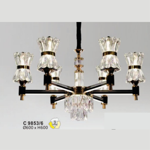  ĐÈN CHÙM QN-C9853/6 