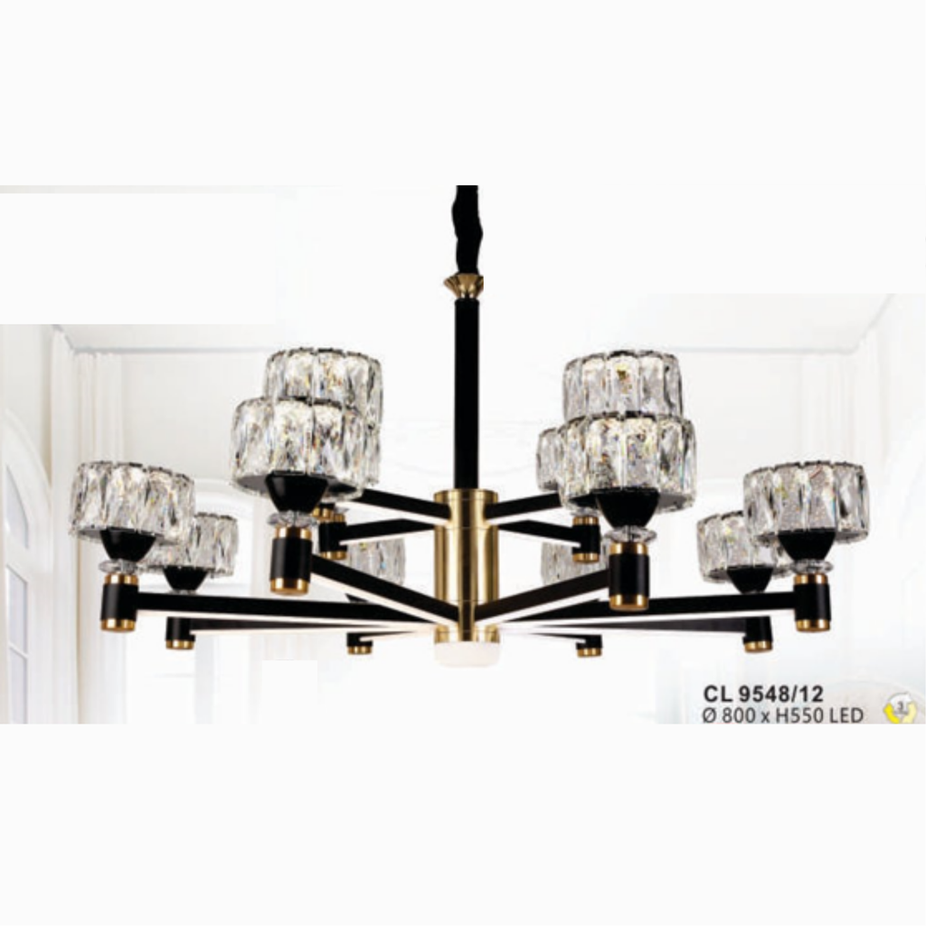 ĐÈN CHÙM QN- CL9548/12