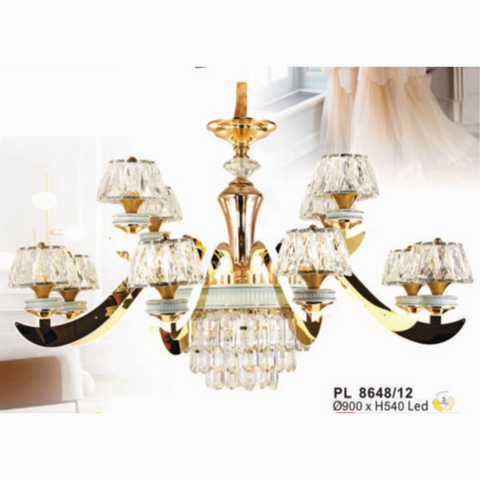  ĐÈN CHÙM QN- PL8648/12 