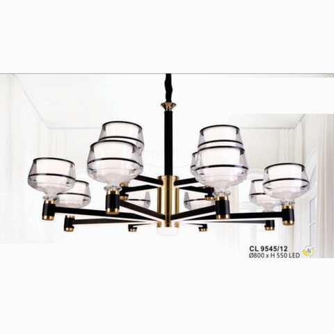  ĐÈN CHÙM QN- CL9545/12 