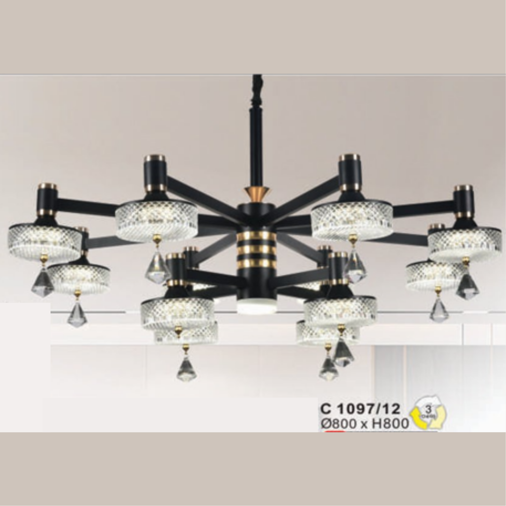 ĐÈN CHÙM QN- C1097/12