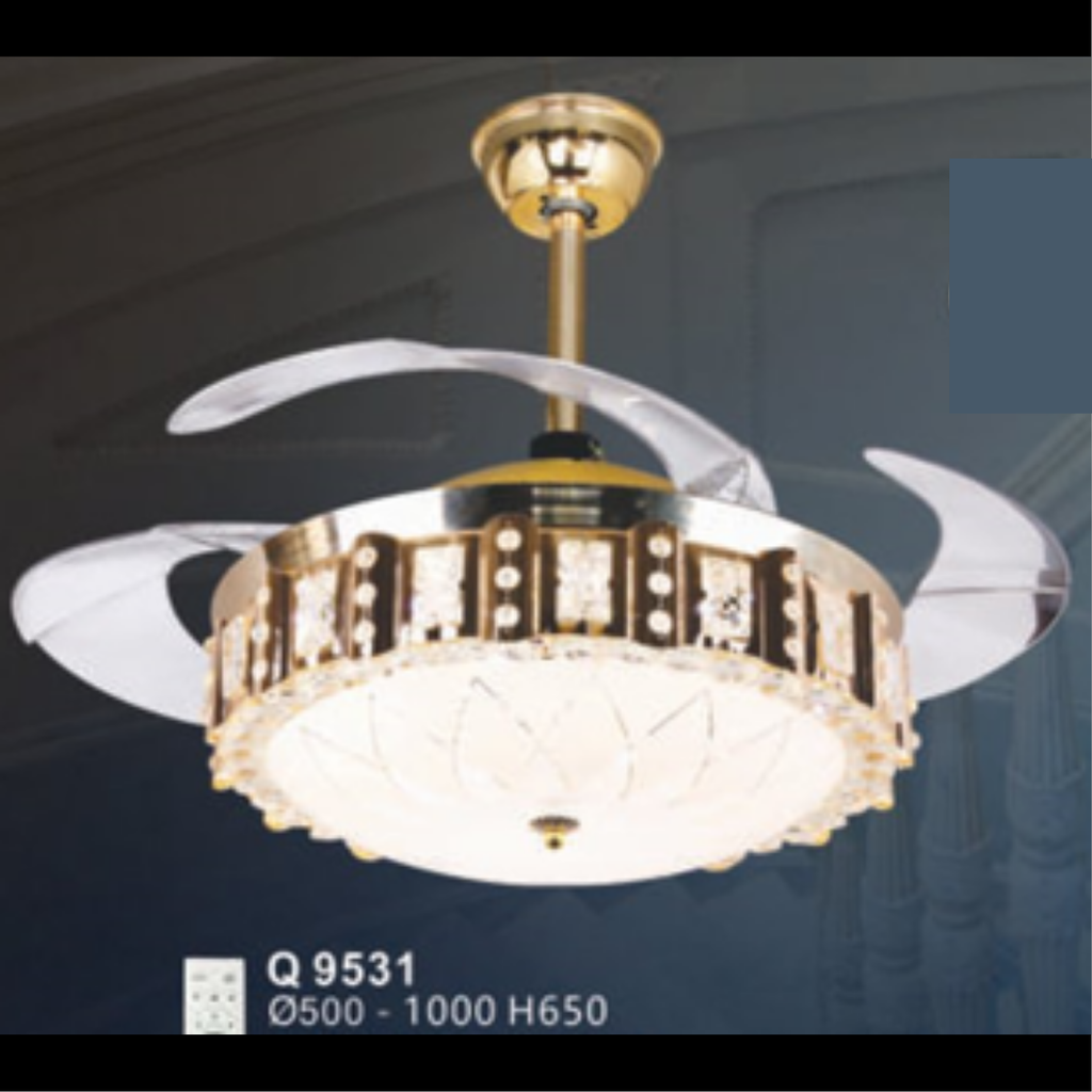 QUẠT ĐÈN TRANG TRÍ QN-Q9531