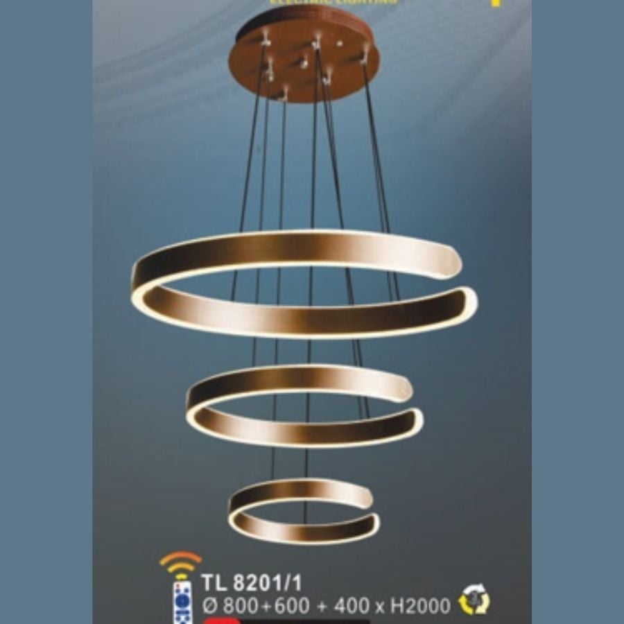 ĐÈN THẢ THIẾT KẾ QN-TL8201