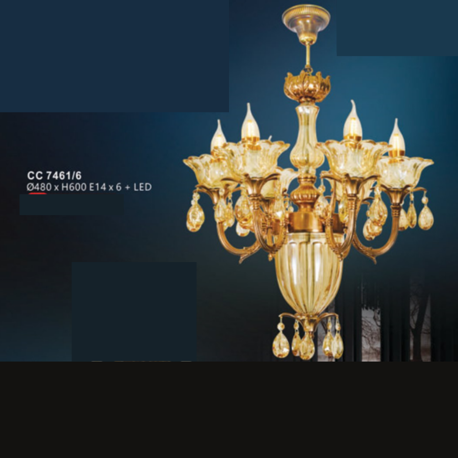 ĐÈN CHÙM QN-CC7461/6