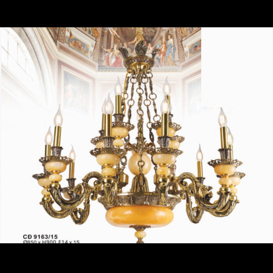 ĐÈN CHÙM QN-CĐ 9163/15