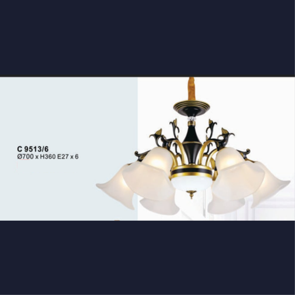 Đèn Chùm QN-C9513/6