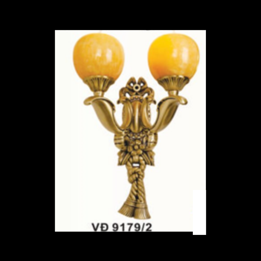 ĐÈN VÁCH ĐỒNG QN-VĐ 9179/2