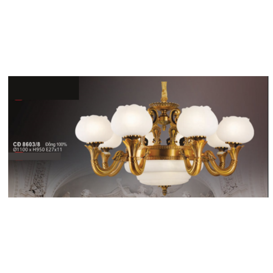 ĐÈN CHÙM QN-CĐ 8603/8