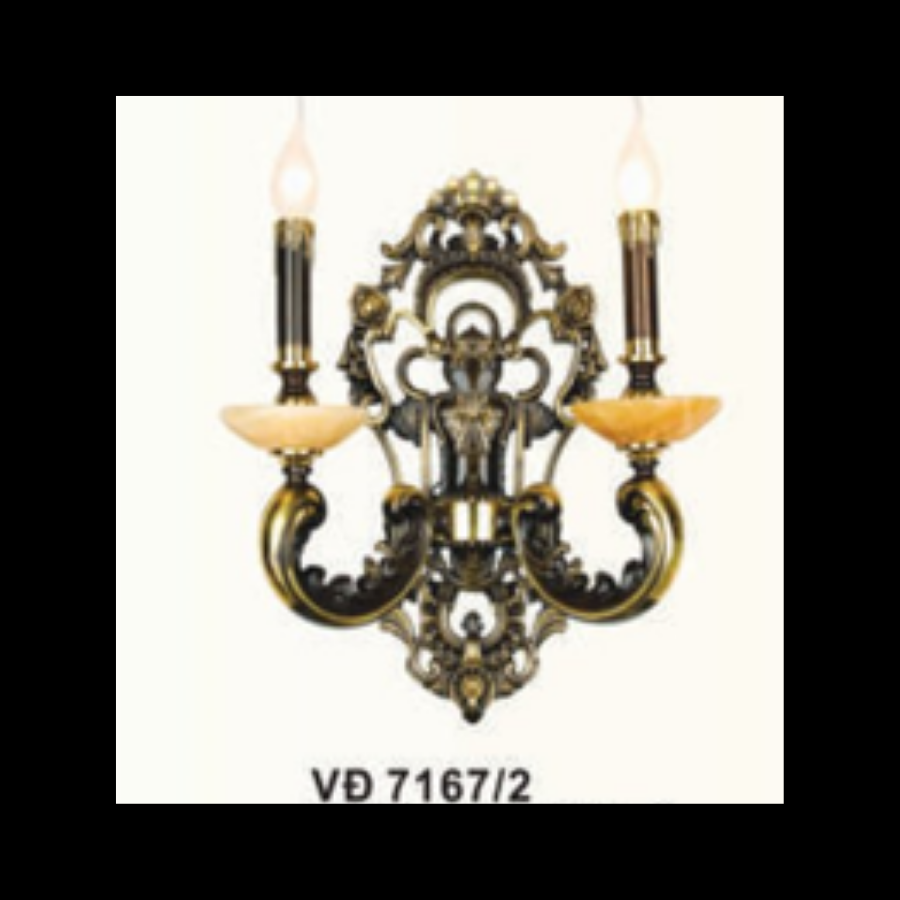 ĐÈN VÁCH ĐỒNG QN-VĐ 7167/2