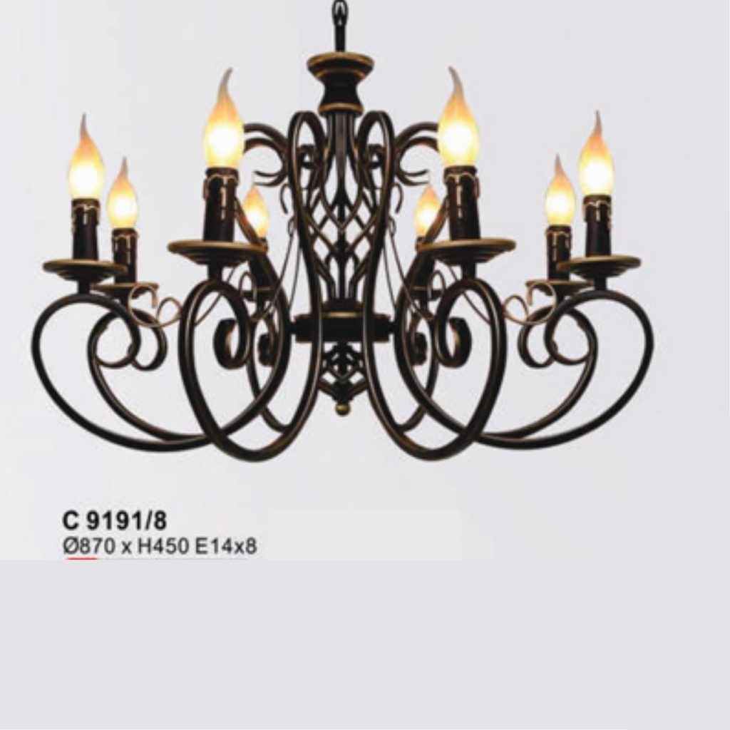 ĐÈN CHÙM QN- C9191/8