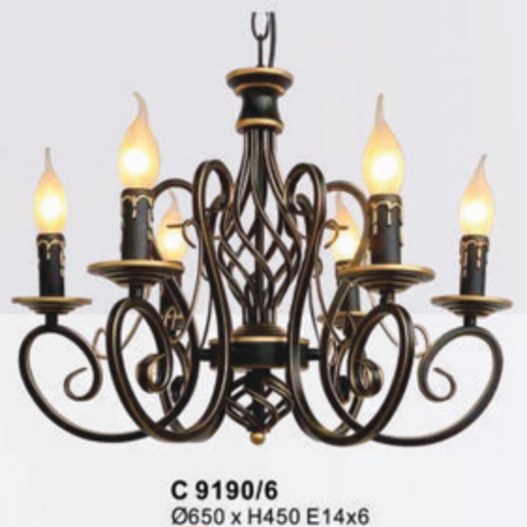  ĐÈN CHÙM QN-C9190/6 