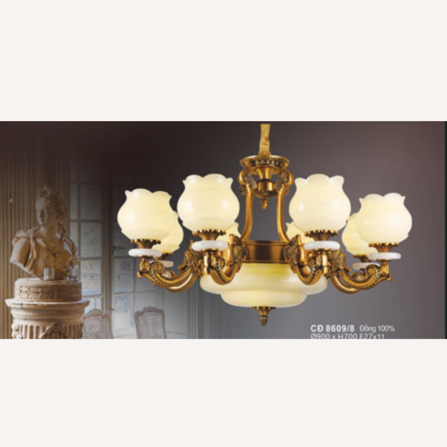 ĐÈN CHÙM QN-CĐ 8609/8