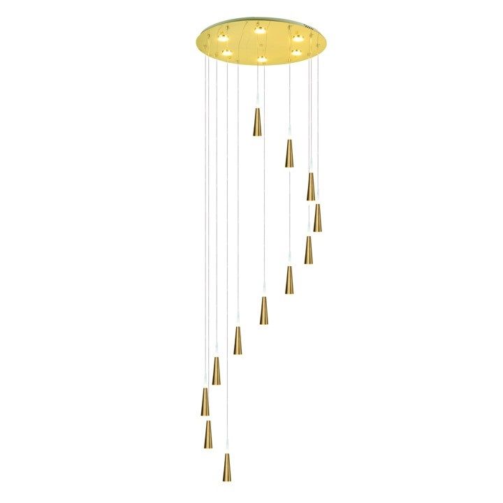 ĐÈN THẢ HIỆN ĐẠI THD01 - XI VÀNG