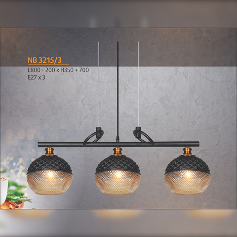  ĐÈN THẢ THỦY TINH NL- NB3215 